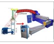 廢舊塑料造粒機(jī)( 塑料再生機(jī)) 型號：DY（SLJ）-120型 月產(chǎn)量：46-60噸 電動機(jī)功率：15KW-18.5KW 380V四級電機(jī) 加熱功率：6-18KW 螺桿直徑：120mm 轉(zhuǎn)數(shù)：18-4